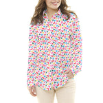 Popeline Algodão Vários Corações - Ribes y Casals