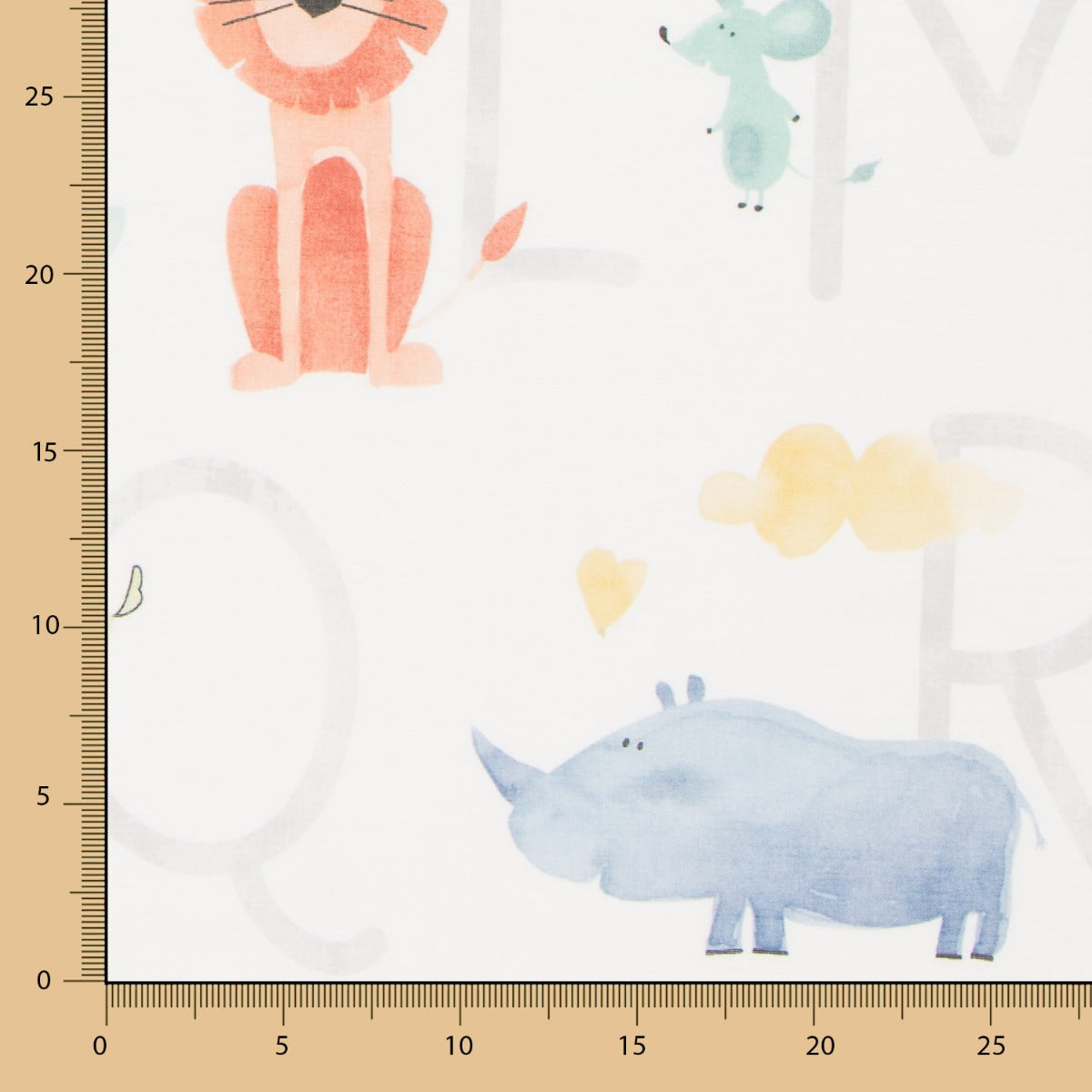 Cortina de Poliéster Estampados Animais - Ribes y Casals