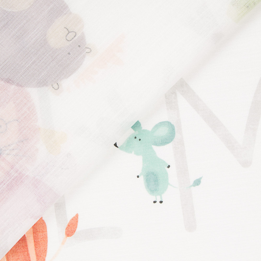 Cortina de Poliéster Estampados Animais - Ribes y Casals