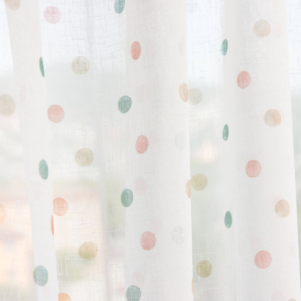 Cortina Dots Pastel - Ribes y Casals