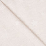 Cortina de Poliéster Visillo Estrelas Natural - Ribes y Casals