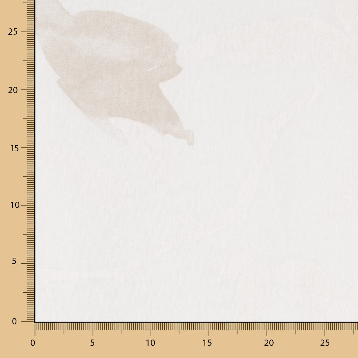 Cortina de Poliéster Ramos Brancos - Ribes y Casals