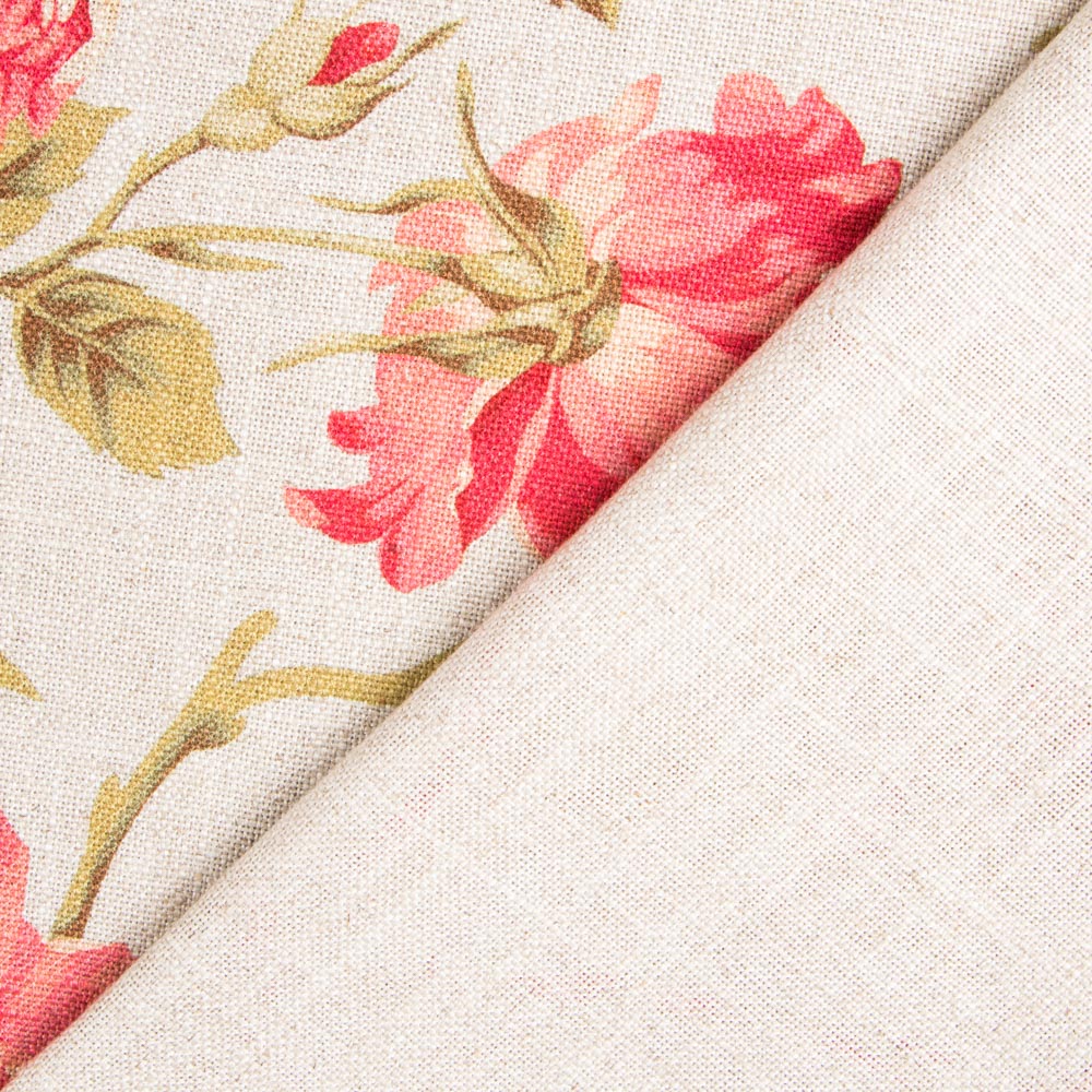 Cortina Rústica Cretona - Ribes y Casals