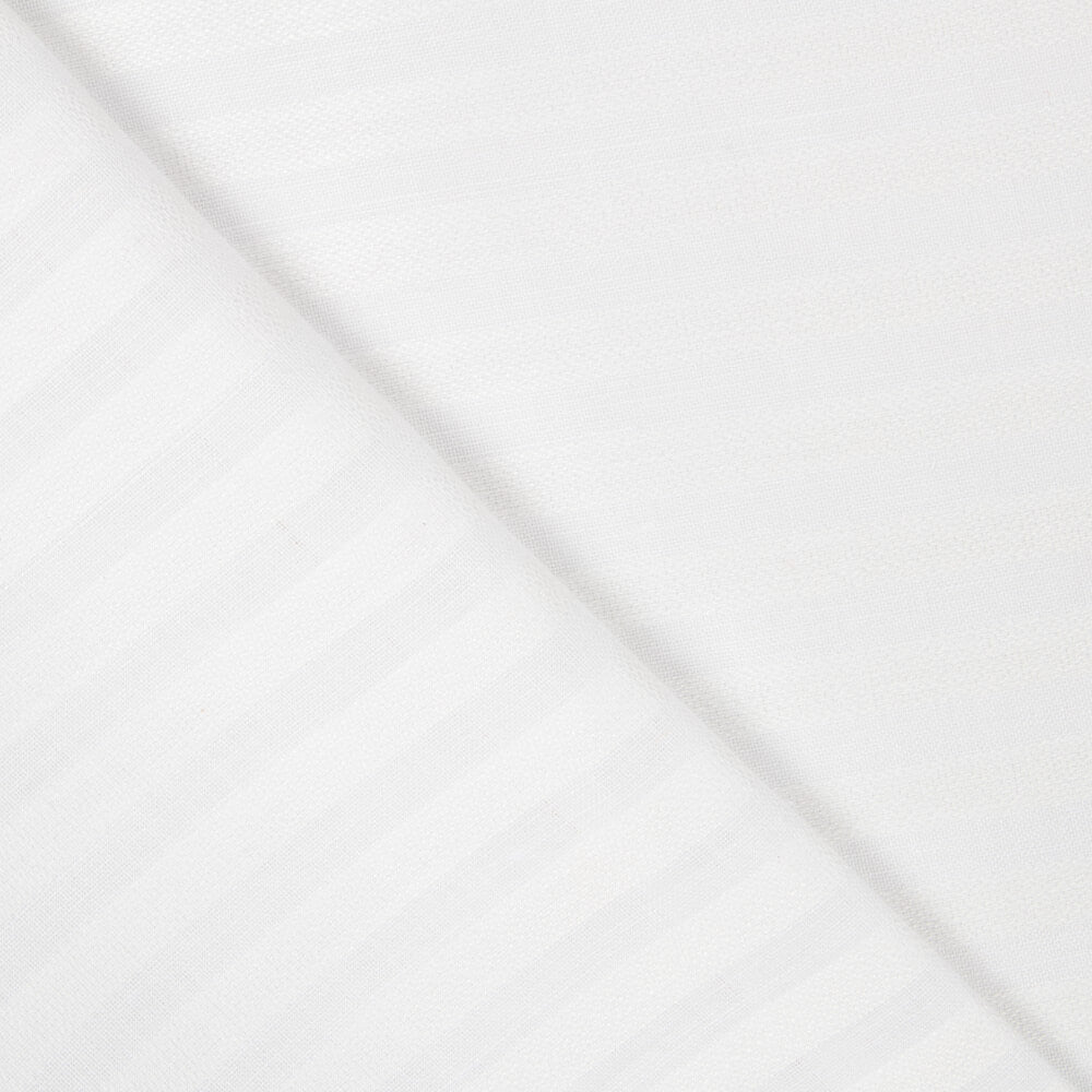 Cortina Jacquard Listras Branco - Ribes y Casals