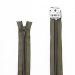 Zíper Fechado Nylon Verde Cáqui Malha 5 - Ribes y Casals