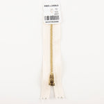 Zíper Metálico Malha 3 Cru - Ribes y Casals