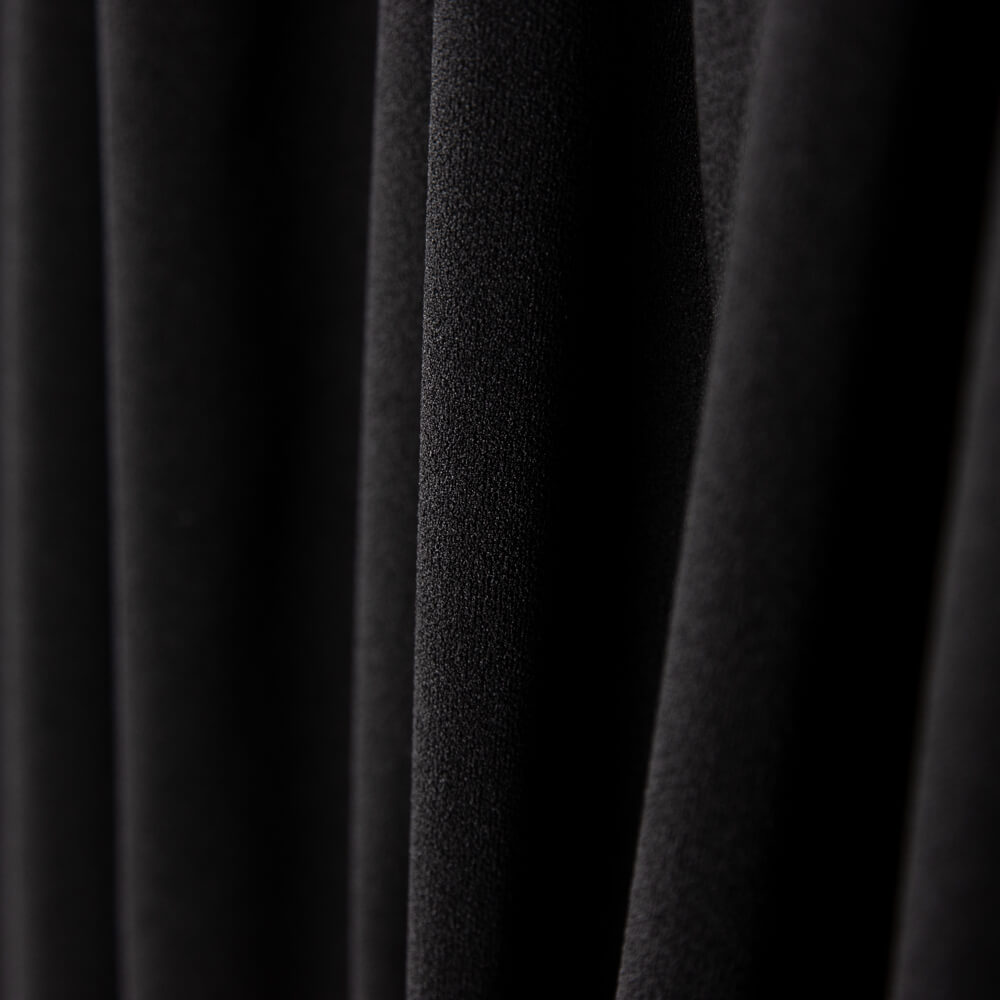 Tricô  Crepe Preto - Ribes y Casals