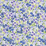 Retal Crep Poliéster Flor Lavanda 90x140 cm - Ribes y Casals
