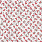 Crepe Poliéster Mini Caxemira Branco - Ribes y Casals