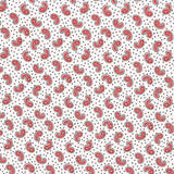 Crepe Poliéster Mini Caxemira Branco - Ribes y Casals