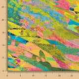 Crepe Poliéster Pintura Verde - Ribes y Casals