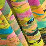 Crepe Poliéster Pintura Verde - Ribes y Casals