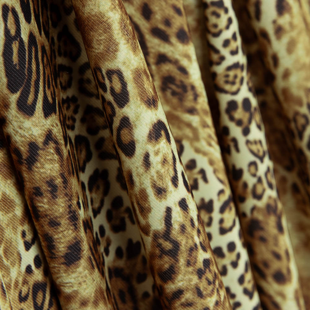 Crepe Poliéster Animal 90&#39;s - Ribes y Casals