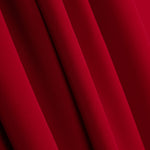 Retal Crepe Poliéster Rojo Intenso 90x140 cm - Ribes y Casals
