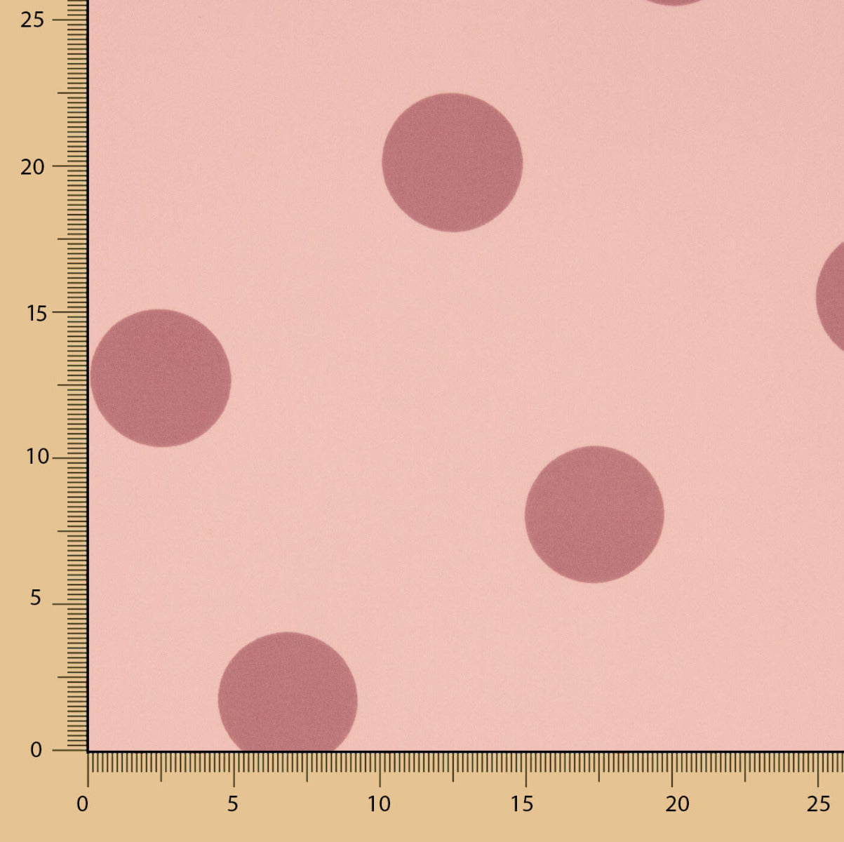 Crepe Poliéster Tom Sobre Tom Rosa - Ribes y Casals