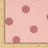 Crepe Poliéster Tom Sobre Tom Rosa - Ribes y Casals