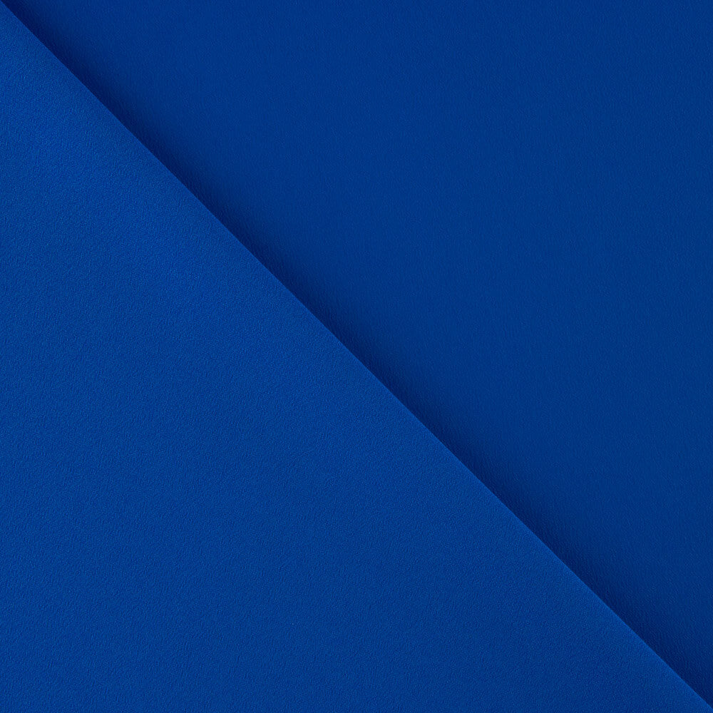 Crepe Cetim Fino Cetim Azul - Ribes y Casals