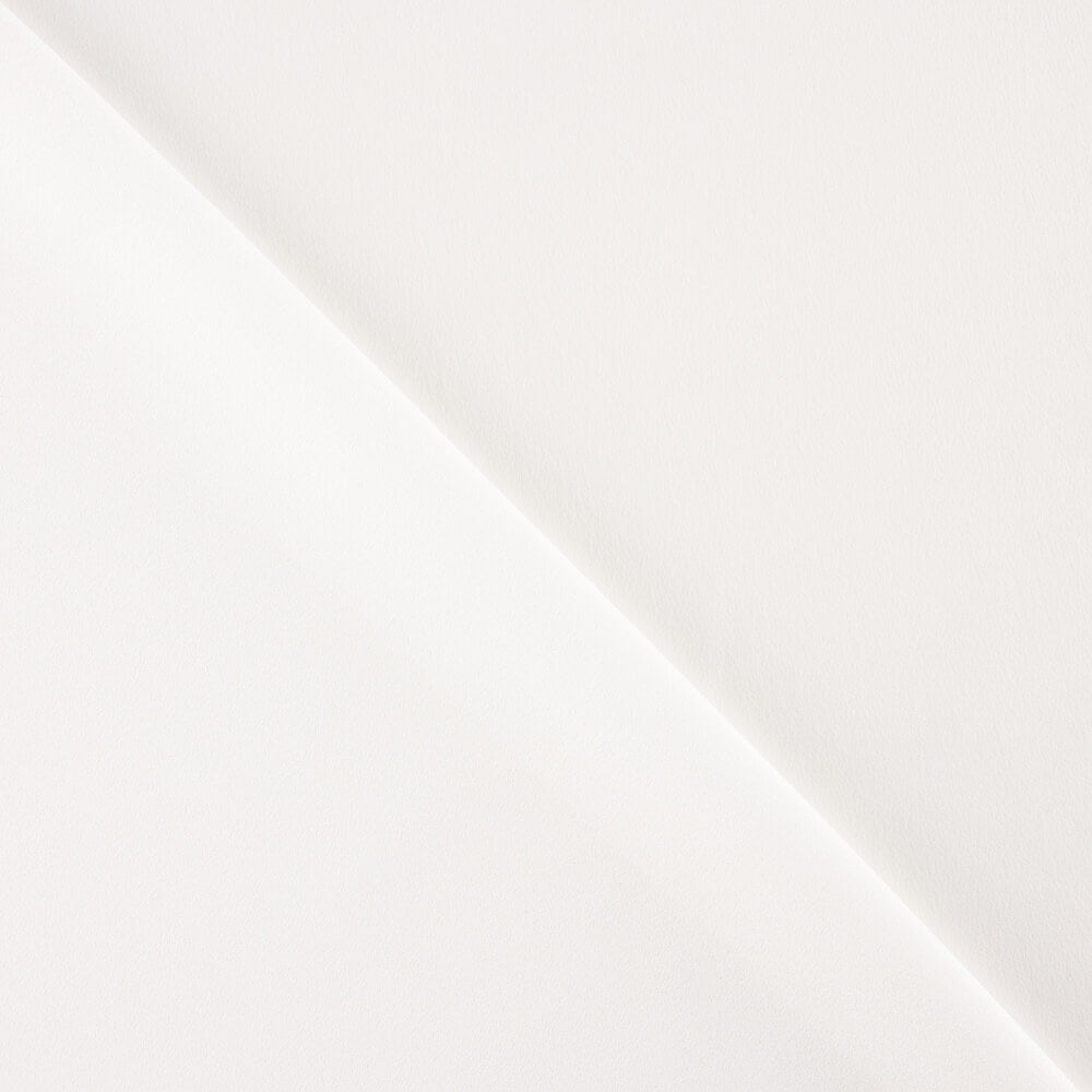 Crepe Cetim Fino Branco Natural - Ribes y Casals