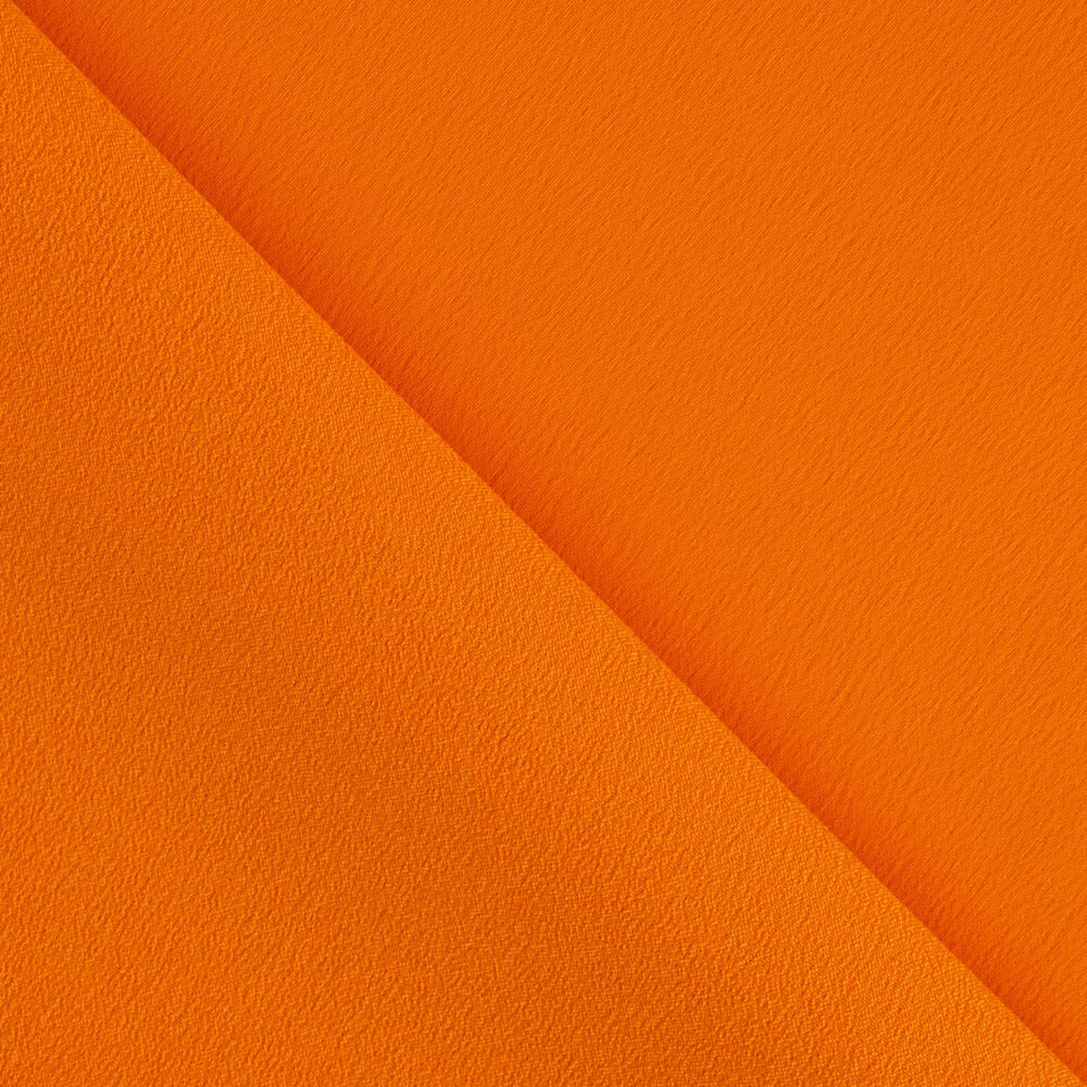 Crepe Cetim Fino Laranja - Ribes y Casals