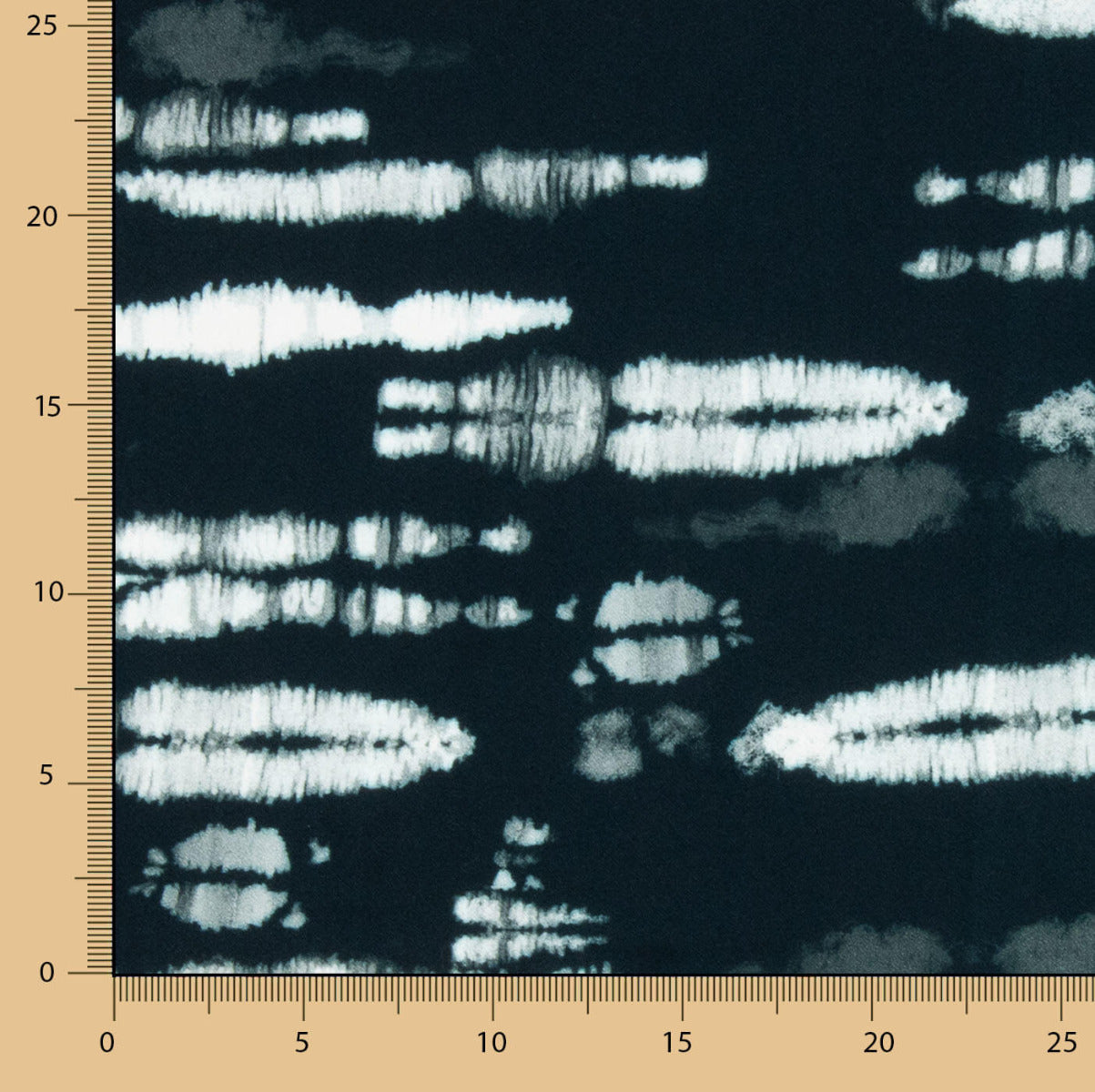 Crepe Viscose Tie Dye Dark - Ribes y Casals