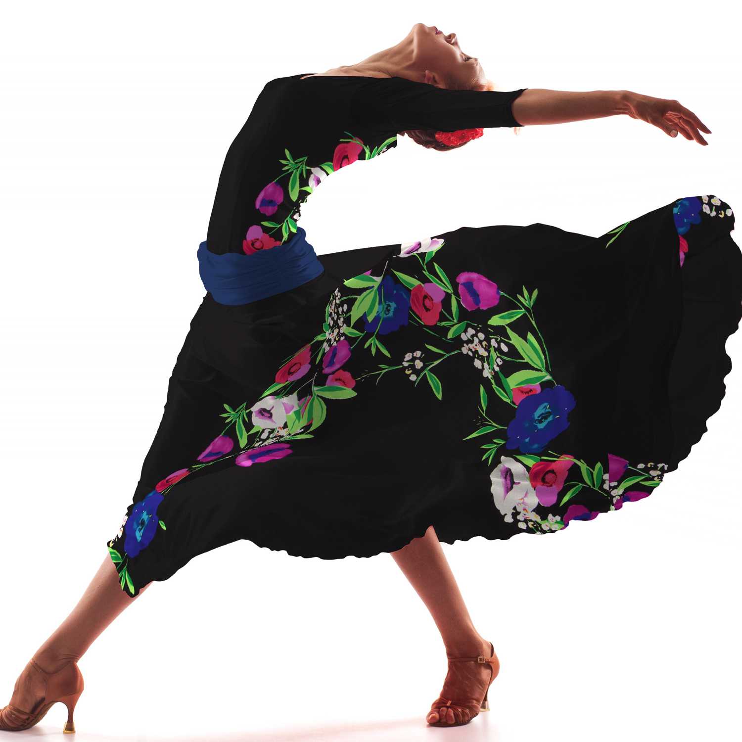 Crepe flores - Ribes y Casals