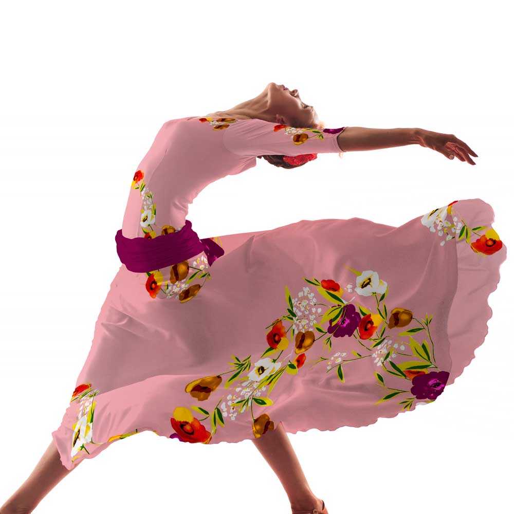 Crepe flores - Ribes y Casals