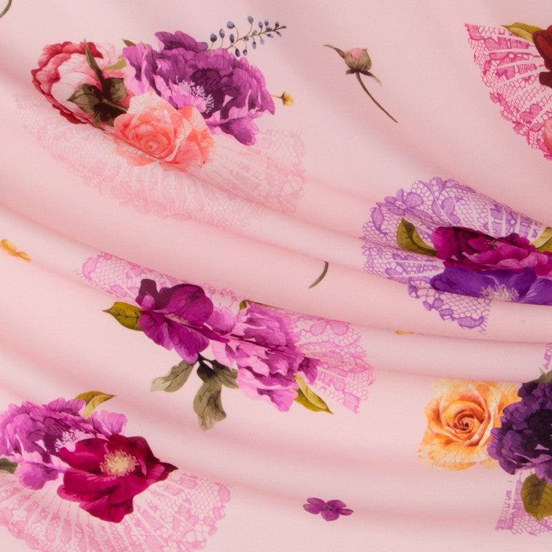 Crepe Andalucia Rosa - Ribes y Casals