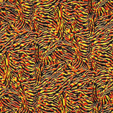 Tecido Crepe Animal Amarelo - Ribes y Casals