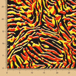 Tecido Crepe Animal Amarelo - Ribes y Casals