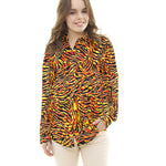 Tecido Crepe Animal Amarelo - Ribes y Casals