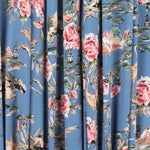 Crepe Aves Azul Claro - Ribes y Casals