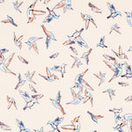 Crepe Marrocain Bouqet Preta - Ribes y Casals