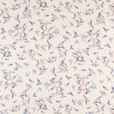 Crepe Marrocain Bouqet Preta - Ribes y Casals