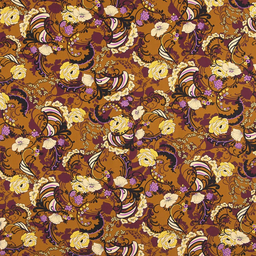 Crepe Botanic Bege - Ribes y Casals