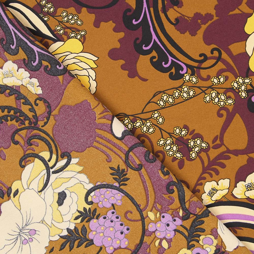 Crepe Botanic Bege - Ribes y Casals