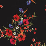 Crepe Bouquet Preto - Ribes y Casals