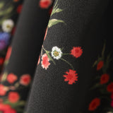 Crepe Bouquet Preto - Ribes y Casals