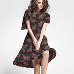 Crepe Bouquet Preto - Ribes y Casals