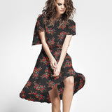 Crepe Bouquet Preto - Ribes y Casals