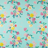 Crepe Bouquet Verde Agua - Ribes y Casals