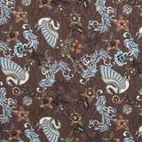 Crepe Shanghai Castanho - Ribes y Casals