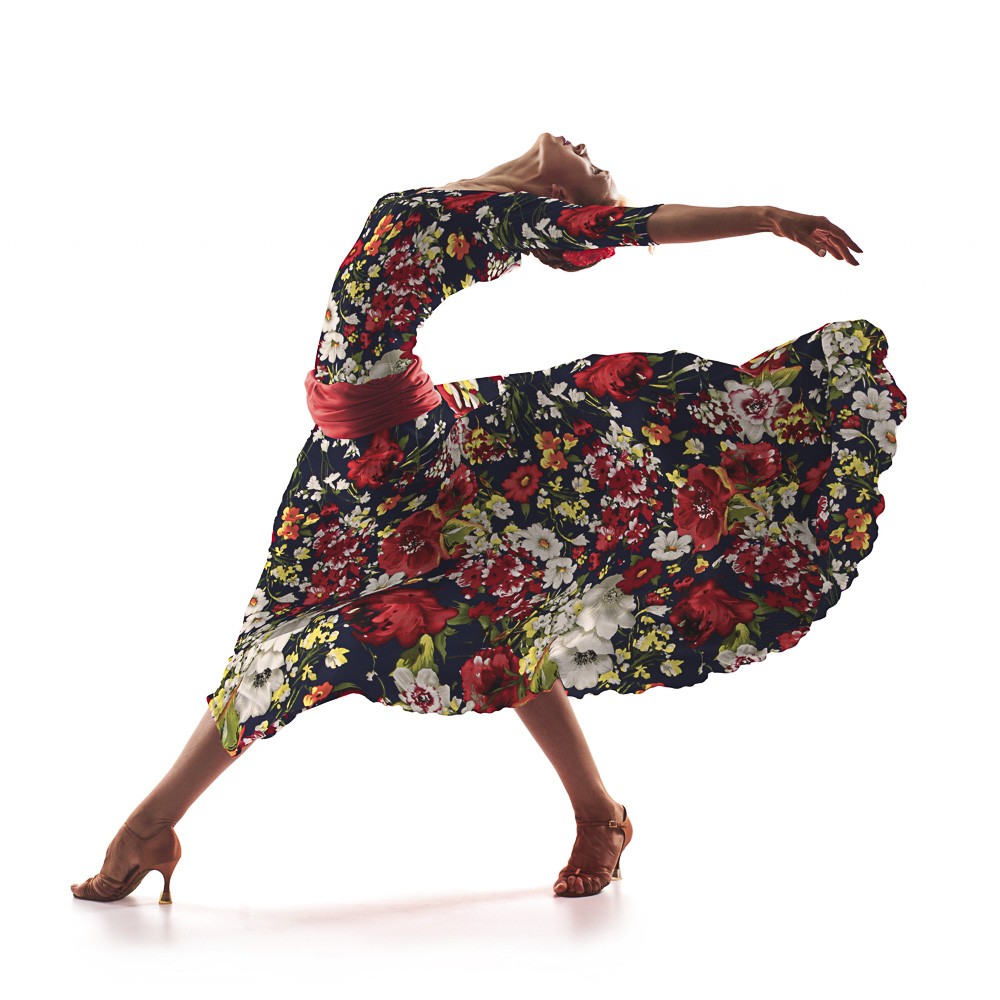 Crepe flores - Ribes y Casals