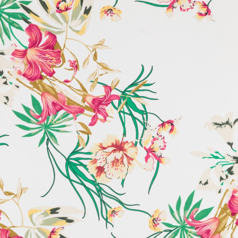 Crepe Caribian Branca - Ribes y Casals