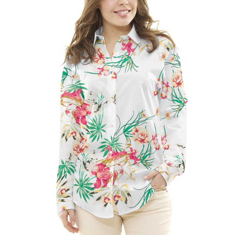 Crepe Caribian Branca - Ribes y Casals