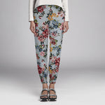 Crepe Rosas Azul Claro - Ribes y Casals