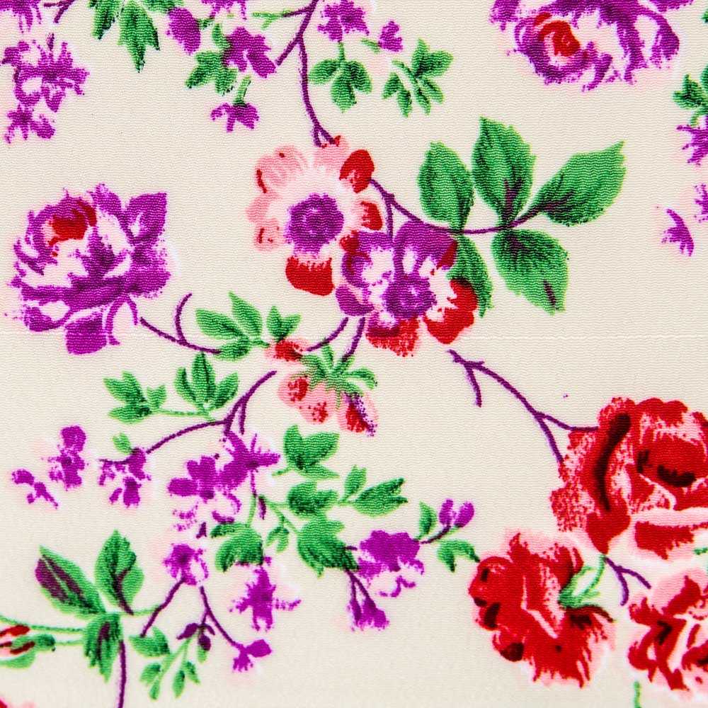 Crepe flores - Ribes y Casals