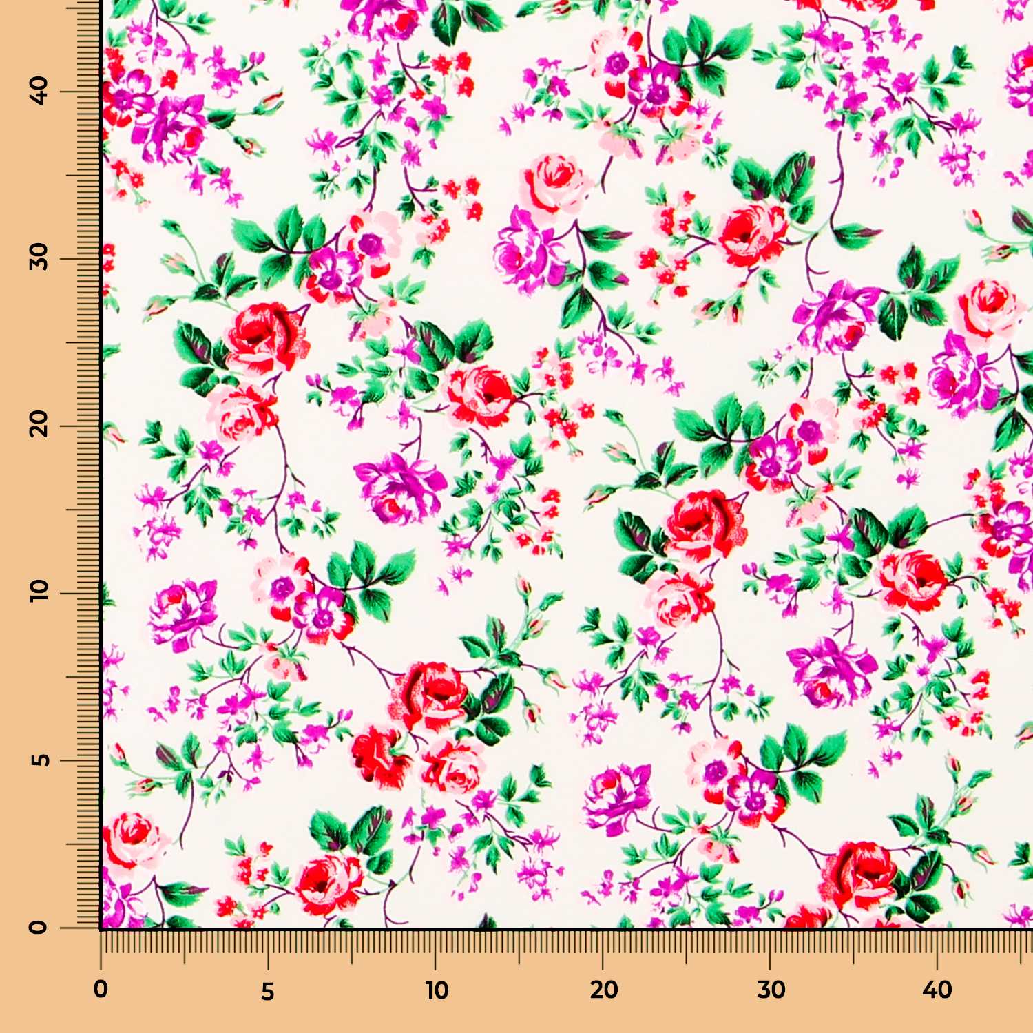 Crepe flores - Ribes y Casals