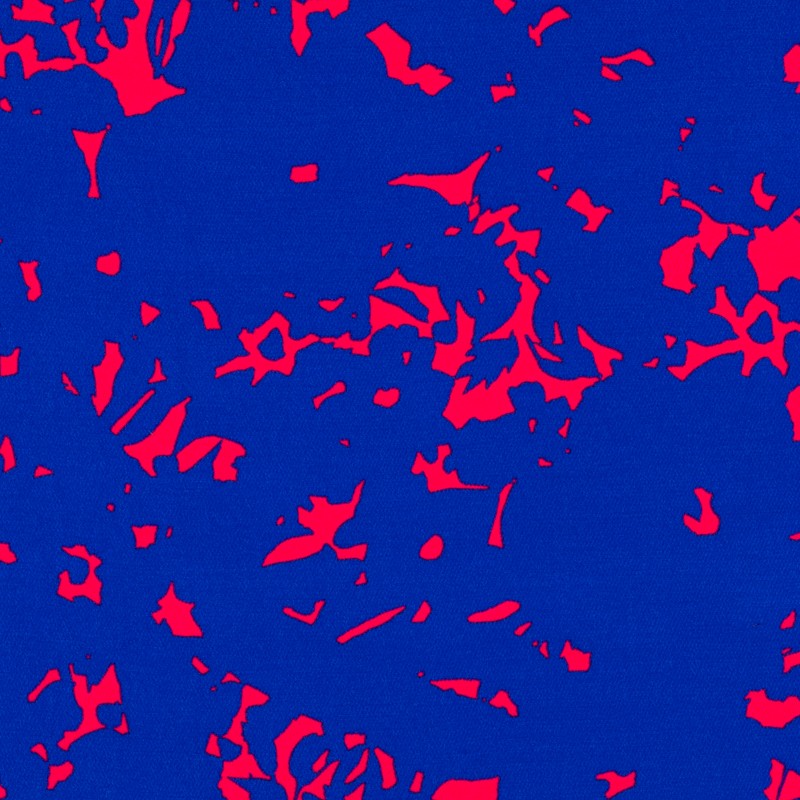 Crepe Satin Birds Light Azuis - Ribes y Casals