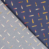 Tecido Crepe Fashion Azul Escuro - Ribes y Casals