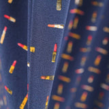 Tecido Crepe Fashion Azul Escuro - Ribes y Casals